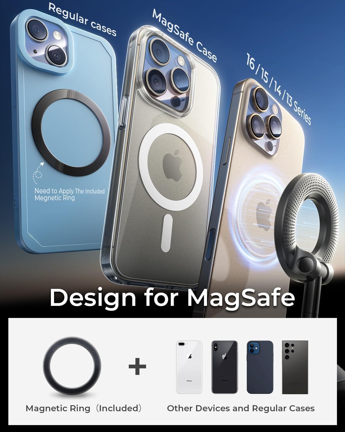 MagLock™ MagSafe Phone Mount