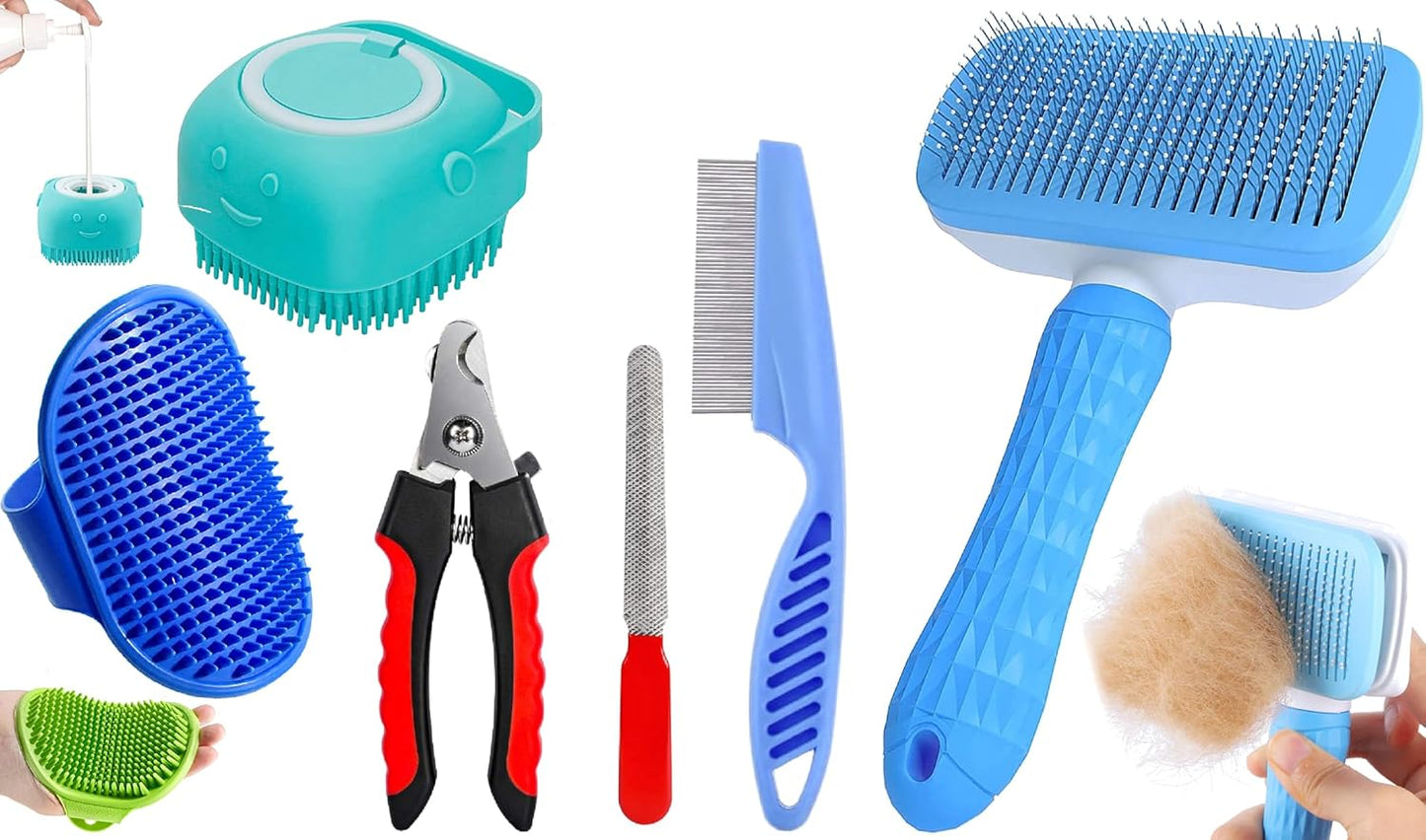 GroomKit™ (5 in 1 Pet Grooming kit)
