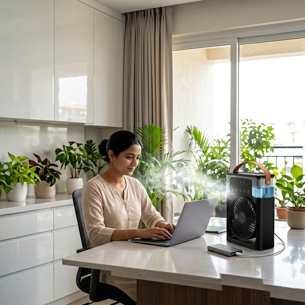 CoolBreeze™ Portable Mist Fan